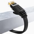 Pikkukuva 2 / 6: Litteä RJ45 Ethernet Cat. 6 8m musta