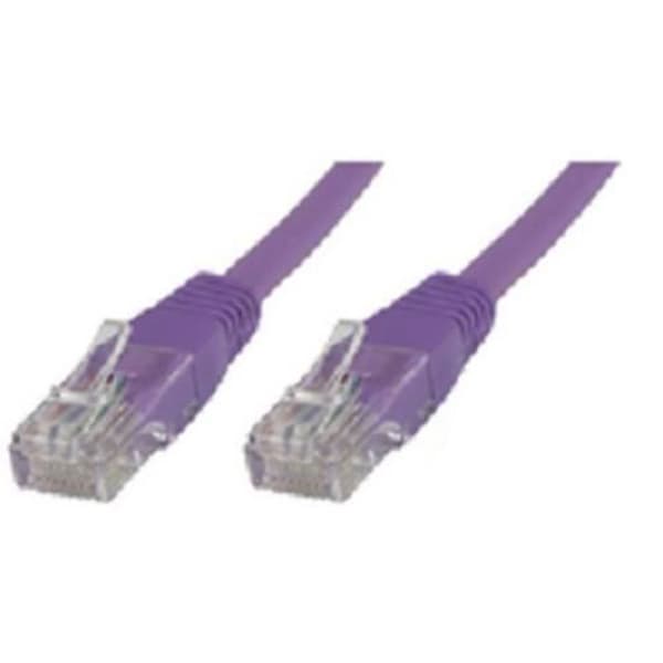 Microconnect 0,3 m Cat6 RJ-45, 0,3 m, Cat6, U-UTP (UTP), RJ-45, RJ-45, Lila