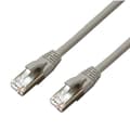 Miniatyrbild 3 av 3: Grå nätverkskabel 15m Cat6a S-FTP (S-STP) - MICROCONNECT MC-SFTP6A15
