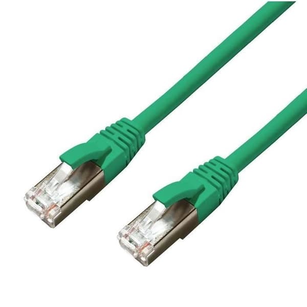 MICROCONNECT MC-SFTP6A05G 5m Cat6a S-FTP (S-STP) nätverkskabel - grön