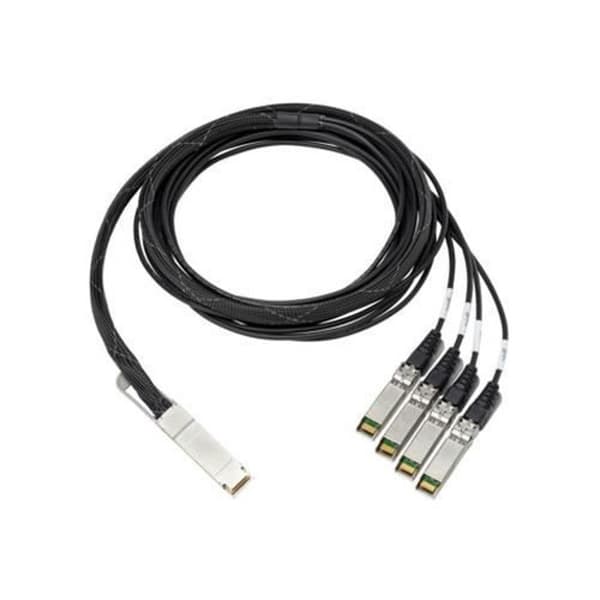Hewlett Packard Enterprise 100 GB QSFP28 3m, 3m, QSFP+, 4x QSFP+, svart, aluminium- USED