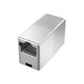 Miniatyrbild 1 av 4: Nätverksadapter - HAMA - CAT-5e - Gigabit Ethernet - Ansluter två kablar - 1 Gbit/s