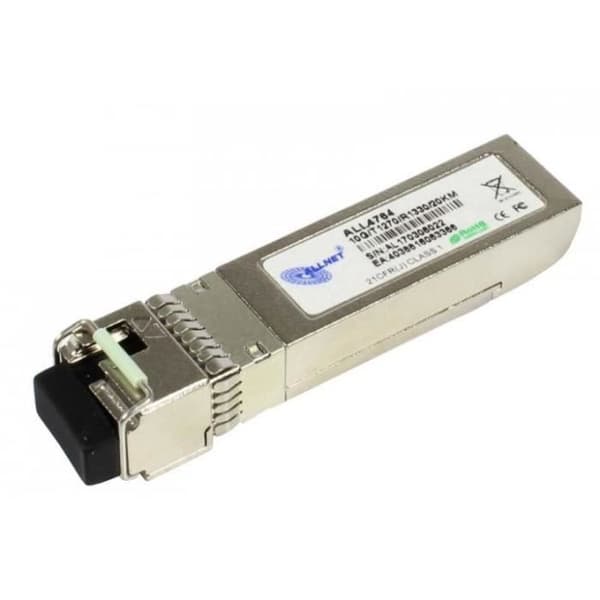 ALLNET ALL4764, 1250 Mbit-s, mini-GBIC, LC, Fiberoptik, Grå, 20000 m