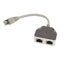Nätverksdelare - MicroConnect - Y-ADAPTER - Dubbelskärmad