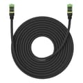 Miniatyrbillede 4 af 10: Flettet netværkskabel kat.8 Baseus Ethernet RJ45, 40Gbps, 15m (sort)