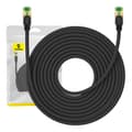 Miniatyrbillede 1 af 10: Flettet netværkskabel kat.8 Baseus Ethernet RJ45, 40Gbps, 15m (sort)