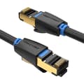 Miniatyrbillede 3 af 6: Netværkskabel CAT8 SFTP-ventil IKABI RJ45 Ethernet 40Gbps 3m Sort