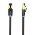 Miniatyrbillede 1 af 6: Netværkskabel CAT8 SFTP-ventil IKABI RJ45 Ethernet 40Gbps 3m Sort