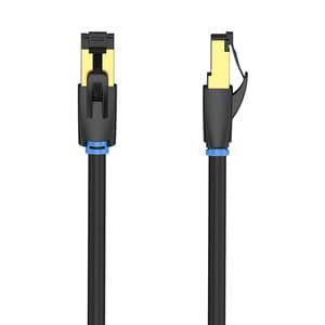 Netværkskabel CAT8 SFTP-ventil IKABI RJ45 Ethernet 40Gbps 3m Sort