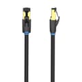 Miniatyrbild 1 av 4: Nätverkskabel CAT8 SFTP-ventil IKABL RJ45 Ethernet 40Gbps 10m Svart