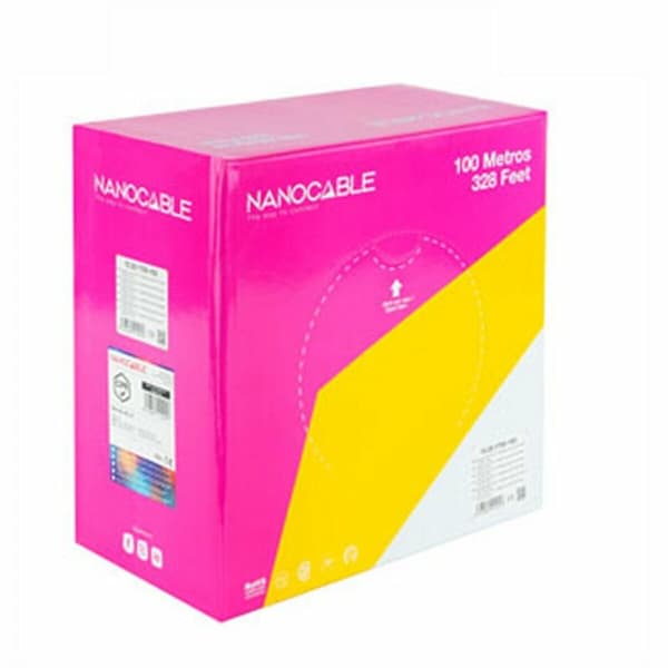 Nätkabel FTP Styv Kategori 7 NANOCABLE 10.20.1700-100 100 m