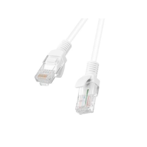 Nätkabel UTP Styv Kategori 5e Lanberg PCU5-10CC-3000-W Vit 30 m