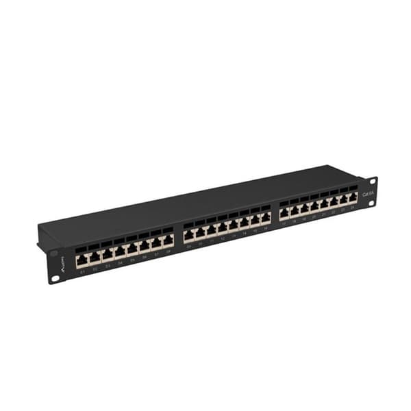 Nätkabel UTP Styv Kategori 6 Lanberg PPSA-1024-B Svart