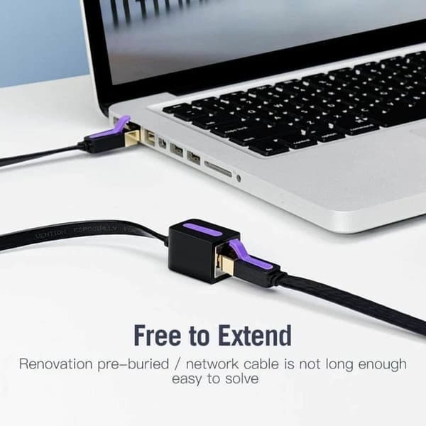 Nätkabel FTP Styv Kategori 7 Vention ICBBI Svart 3 m