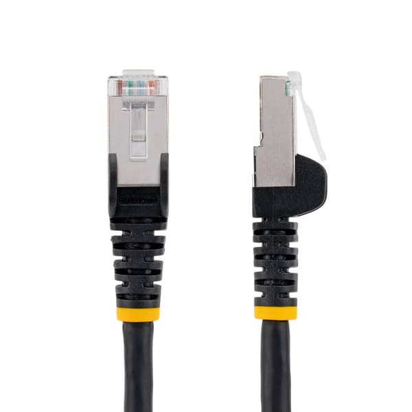 UTP kategoria 6 jäykkä verkkokaapeli Startech NLBK-1M-CAT6A-PATCH Musta 1 m