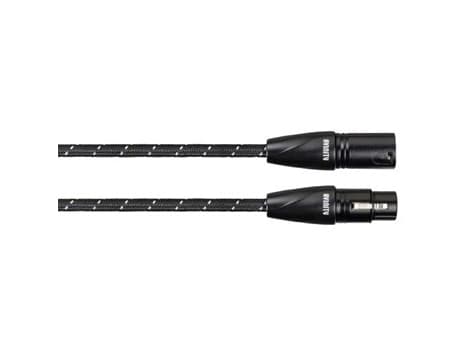 Hama 1.5m, 2xXLR, Hankjønn, Hunkjønn, 1,5 m, Svart