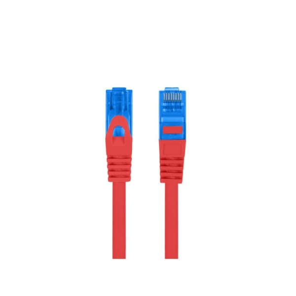 Nätkabel UTP Styv Kategori 6 Lanberg PCF6A-10CC-0200-R 2 m Röd