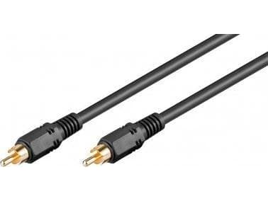 Goobay 50267, RCA, Hankjønn, RCA, Hankjønn, 2 m, Sort