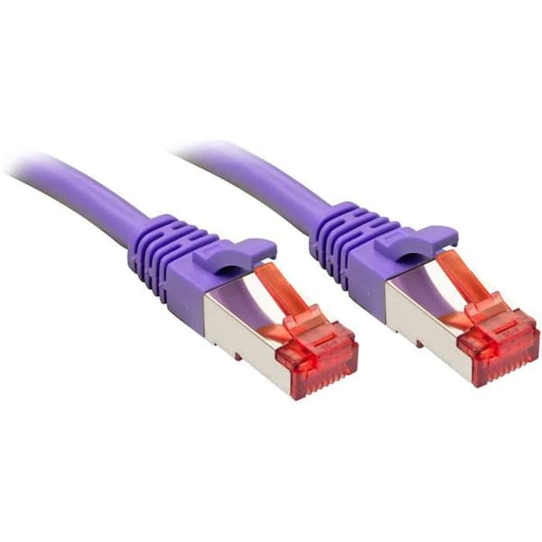 Nätverkskabel Cat.6 - Ospecificerad - Lila - S/FTP - Skärmad RJ45 - Gigabit-kompatibel
