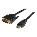 Miniatyrbild 2 av 4: HDMI till DVI-D adapterkabel - STARTECH.COM - 1,8m - Svart