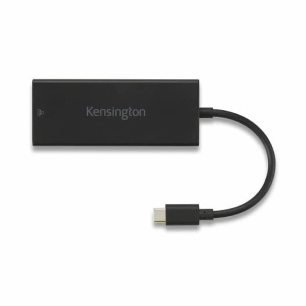 USB C till RJ45-adapter - Kensington - K38295WW - Plug and play - 2,5 Gbit/s - Svart