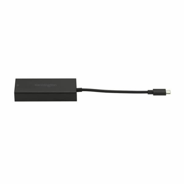 USB C till RJ45-adapter - Kensington - K38295WW - Plug and play - 2,5 Gbit/s - Svart Svart