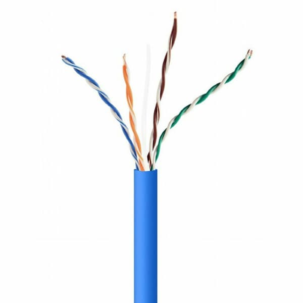 FTP kategoria 5e jäykkä verkkokaapeli GEMBIRD UPC-5004E-SOL-B Sininen 305 m