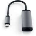 Miniatyrbild 1 av 4: Typ-C till hona Ethernet SA-ST-TCEN Satechi Single Wing Adapter Grå