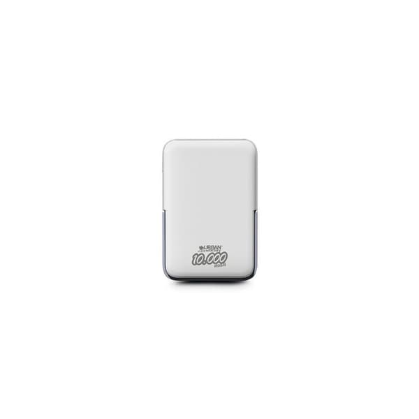 Externt batteri Urban Factory MAGNETISKT EXTERNT BATTERI 10 000MAH VIT