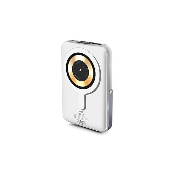 Externt batteri Urban Factory MAGNETISKT EXTERNT BATTERI 10 000MAH VIT