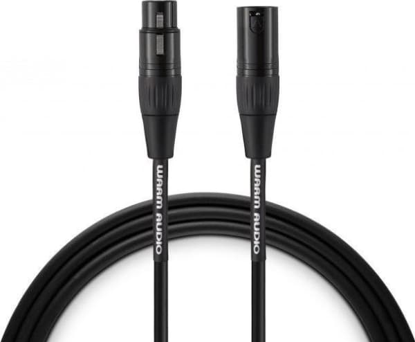 Warm Audio Pro Series - Mikrofonin jatkokaapeli - XLR uros XLR naaras - 6,1 m - suojattu - musta