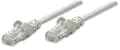 Pikkukuva 1 / 4: Intellinet Network Patch Cable, Cat5e, 2m, harmaa, CCA, U/UTP, PVC, RJ45, kullatut kontaktit, snagless, käynnistys, elinikäinen takuu, polybag