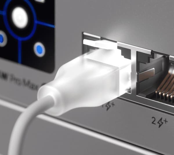 Ubiquiti UACC-Cable-Patch-EL-0,15MW nätverkskabel Genomskinlig, vit Cat6