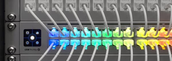 Ubiquiti UACC-Cable-Patch-EL-0,15MW nätverkskabel Genomskinlig, vit Cat6