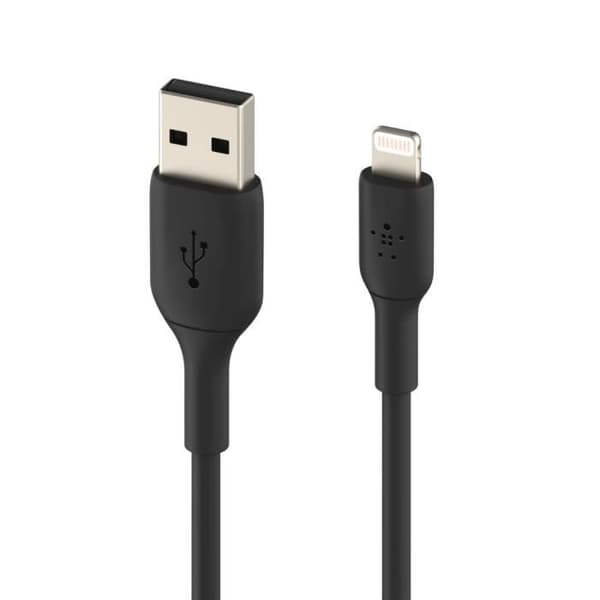 BELKIN - kabel - PVC A-LTG 1M, BLK - PVC A-LTG 1M,