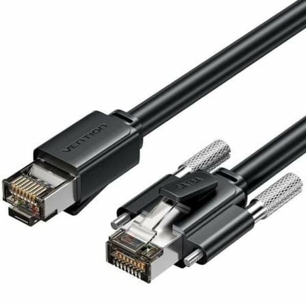 Kategoria 6 FTP RJ45 kaapeli Vention IBUBJ Musta 5 m