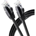 Miniatyrbild 1 av 4: Ethernet-kabel - MAPLIN - CAT6 - 50m - Väderbeständig - Svart
