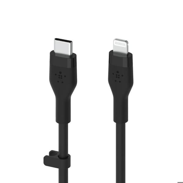 Kabel - BELKIN - FLEX LIGHTNING-USB-C - 15W - 2M - Svart
