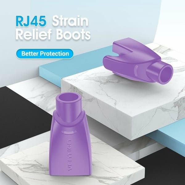 RJ45 samlingsboks Vention IODV0-100 Lilla