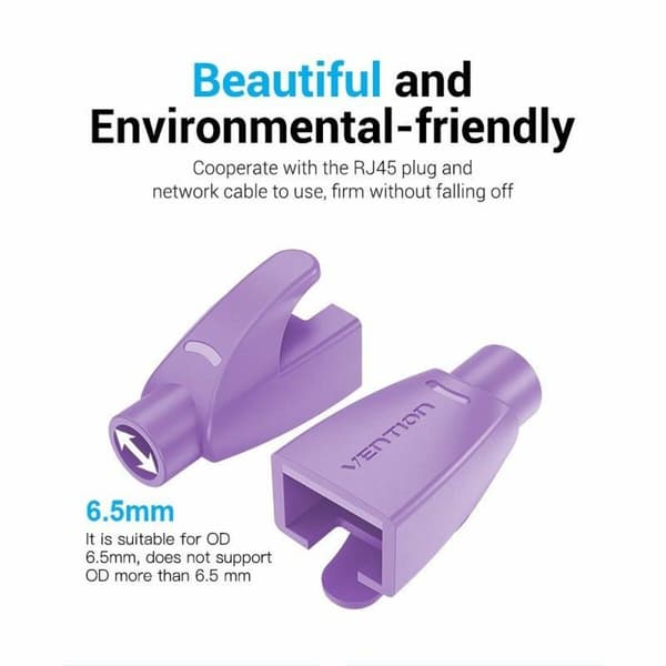 RJ45 samlingsboks Vention IODV0-100 Lilla