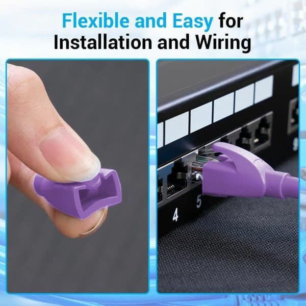 RJ45 samlingsboks Vention IODV0-100 Lilla