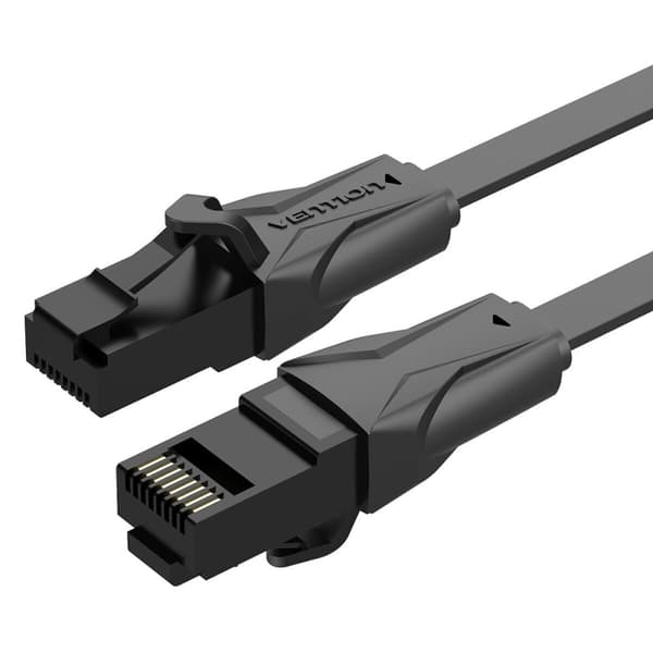 UTP Kategori 6 Rigid Nettverkskabel Vention IBABN Svart 15 m