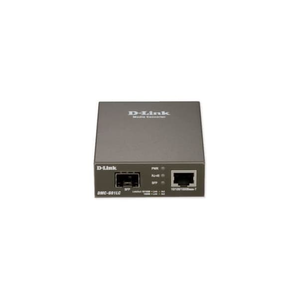 Mediakonverterare - D-Link - DMC-G01LC - 10/100/1000 Mbps - SFP - RJ-45