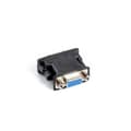 Miniatyrbild 1 av 2: Lanberg AD-0012-BK DVI till VGA Adapter Svart - - - Lanberg
