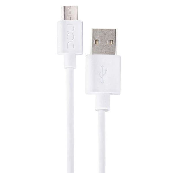 DCU TECNOLOGIC Kabel för dataöverföring DCU - 1 m Micro-USB / USB - För videobandspelare, surfplatta, etc.