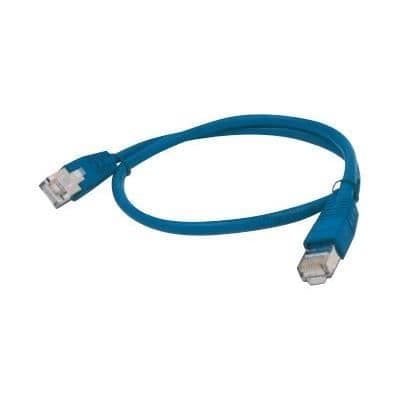 CAT 6 patch sladd - GEMBIRD - PP6-1M/B - 1m - Blå - Skärmad tvinnat par