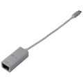 Miniatyrbild 1 av 3: USB-C till Ethernet-adapter - LMP - Silver - Gigabit Ethernet - Ingen drivrutin krävs - USB-C-kontakt