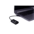 Miniatyrbild 4 av 4: Typ C till Ethernet-kabeladapter - NILOX - NXADAP06 - 1 Ethernet LAN-port (RJ-45) - 1 USB-port - Svart