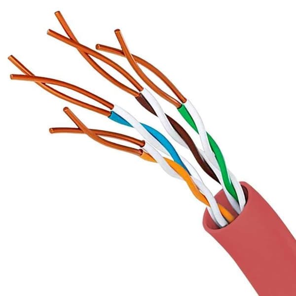 OCIODUAL Nanocable 10.20.0400-L30-R 30cm Cat.6 Röd RJ45 Ethernet-kabel för PC Bärbara datorer Routers Ethernet LAN-nätverkssladd