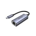 Miniatyrbild 1 av 4: USB-C till Gigabit Ethernet-adapter - UNITEK - Power Delivery 100W - 5 Gbps - Bakåtkompatibel med USB 2.0/1.1
